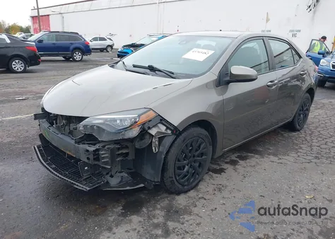 2017 Toyota Corolla Le z USA, uszkodzony, nr VIN 2T1BURHE7HC944672